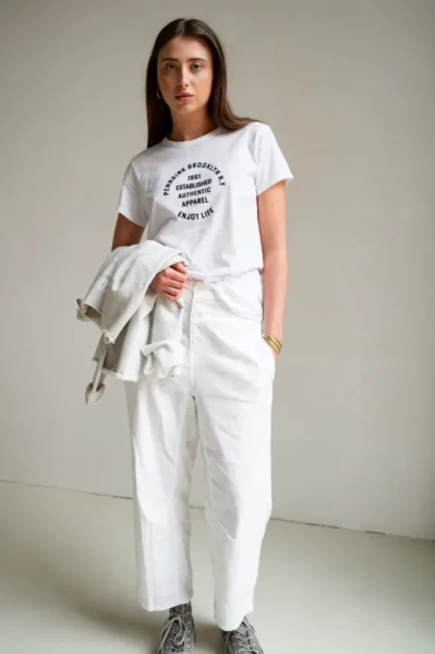 Penn&Ink | Shirt | S25F1593 / White-Black