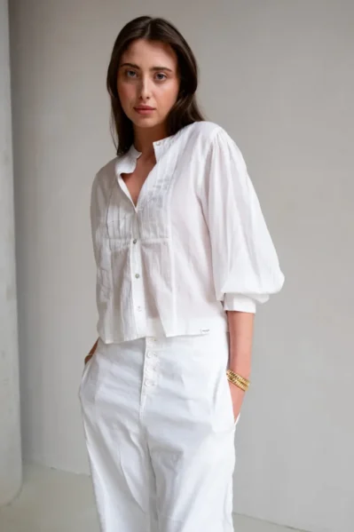Penn&Ink | Blouse | S25E010 / White