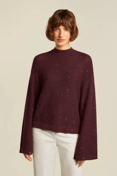 Beaumont | Trui | Adalie Pullover / Burgundy