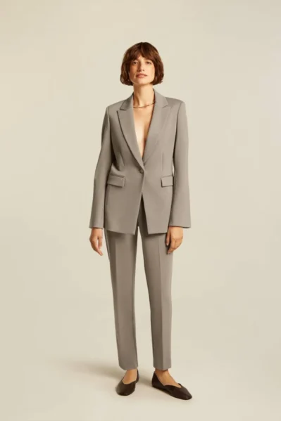 Beaumont | Broek | Charlie Pants Lurex / Chinchilla