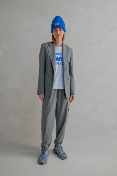 Penn&Ink | Broek | W25N1624 / Grey Melange