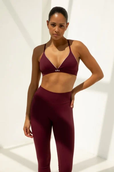 The Lola Club | Legging | Demi Legging / Cherry Red