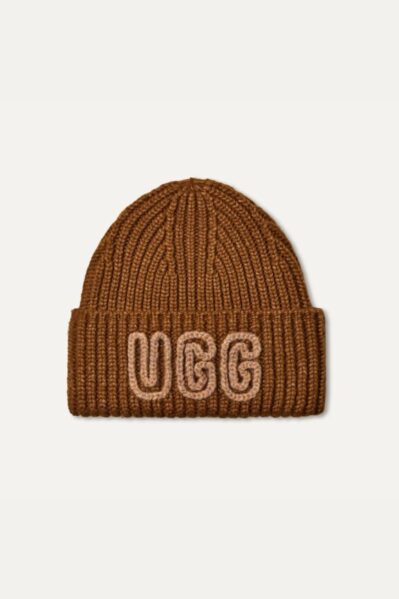 Ugg | Muts | Chuncky Rib Beanie / Chestnut