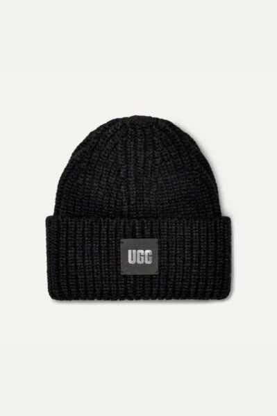 Ugg | Muts | Chunky Rib Beanie / Black