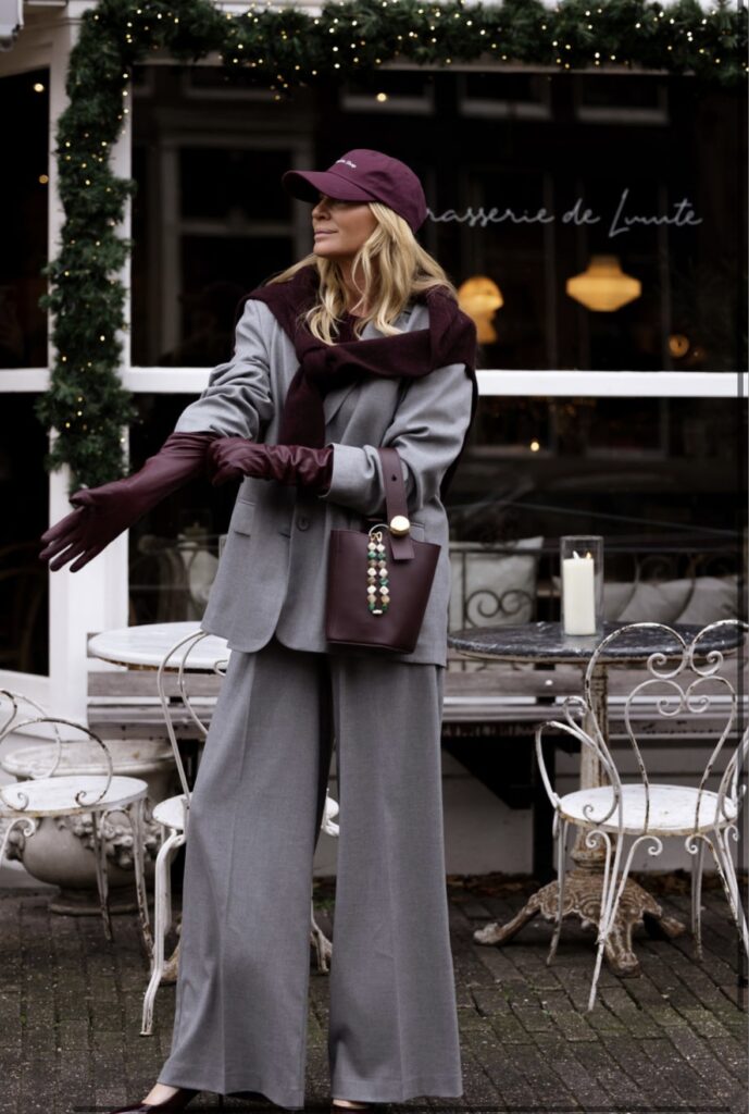 Est’Seven X Ellemieke | Broek | Jildau / Light Grey