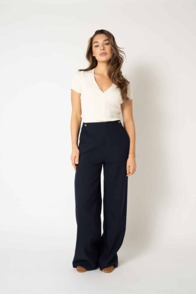 Est'Seven | Broek | Scottie Pantalon / Dark Night Blue