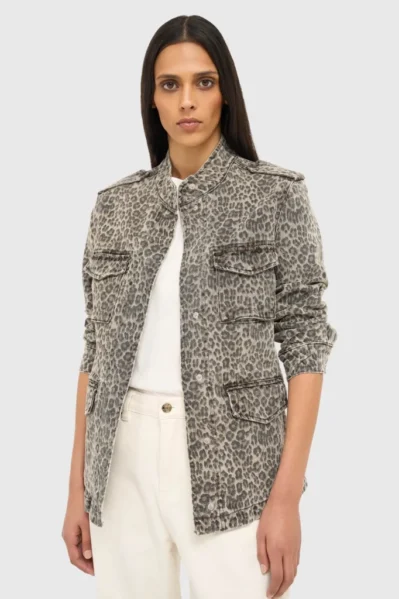 Janice | Jacket | Dwayne / Leopard