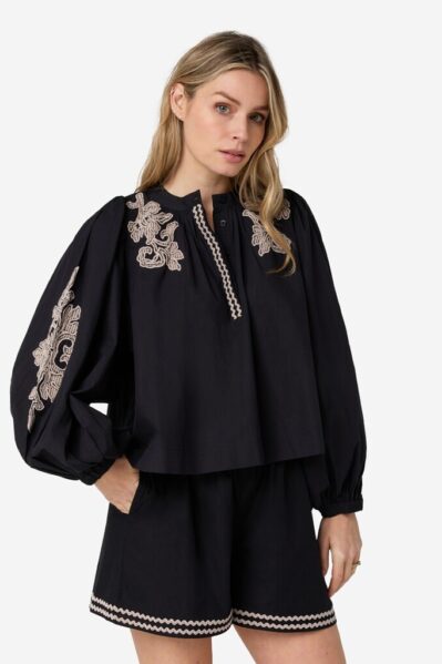 Ibana | Blouse | Teylin Top / Black