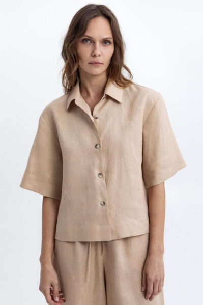 Greek Archaic Kori | Blouse | S26K-1005032 / Beige