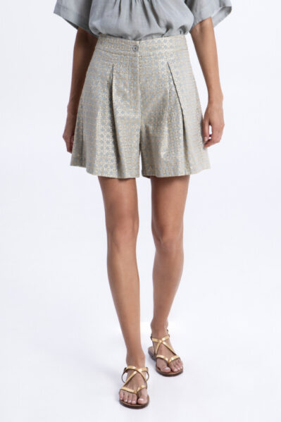 Greek Archaic Kori | Shorts | S26K-3091040 / Stone Gold