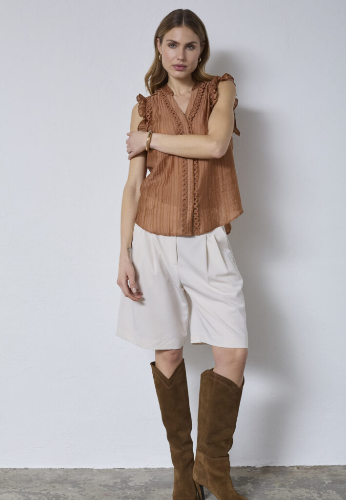 Co’couture | Top | Reggie Frill Top / 35