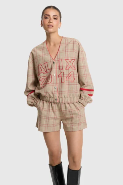 Alix The Label | Bomber | Sporty Check Bomber / 662
