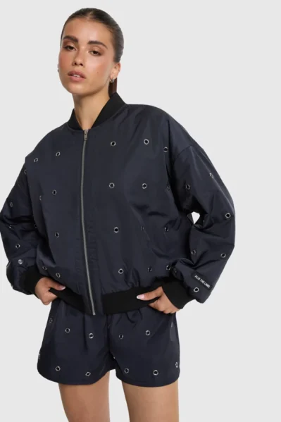 Alix The Label | Bomber | Eyelet Bomber / 203