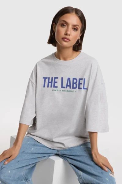 Alix The Label | T-Shirt | The Label Oversized T-Shirt / 940