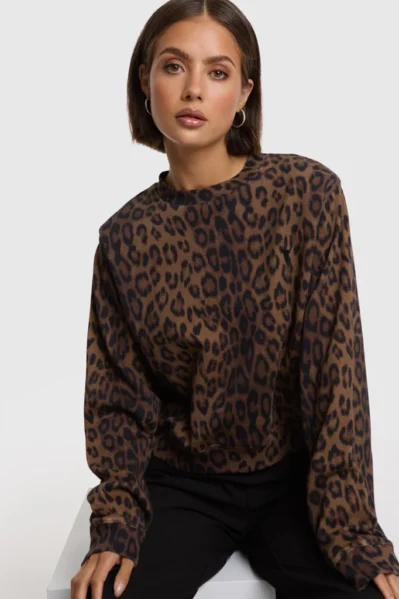Alix The Label | Sweater | Leopard Sweater / 601