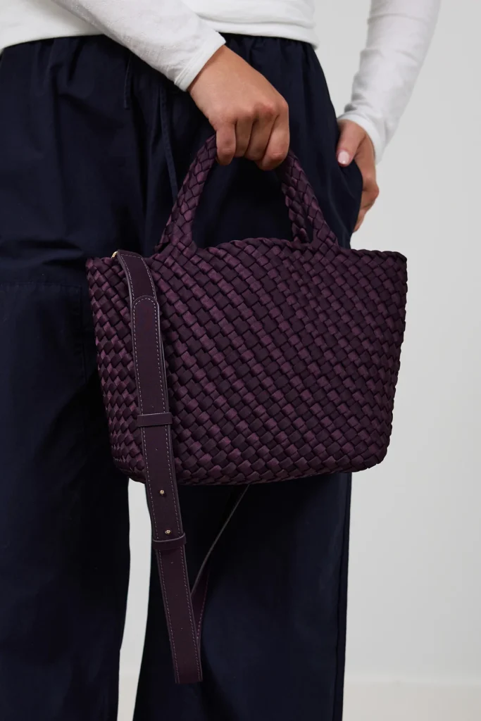 Marrea | Tas | Midi / Aubergine Satin