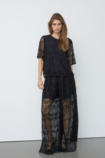 Co'couture | Broek | Erica Stone Lace Pants / 65001