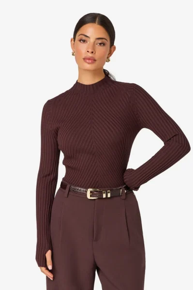 Ibana | Top | Kinzy / Dark Brown