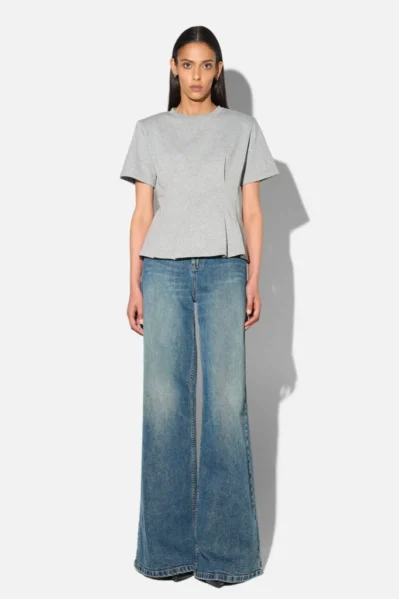 Janice | T-Shirt | Keon / Grijs